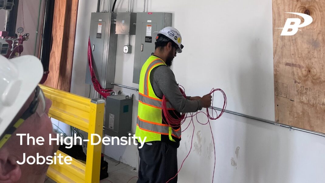 The High-Density Jobsite: Optimizing Workflows through Temporary Wireless Infrastructure
